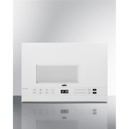 SUMMIT APPLIANCE Summit Appliance MHOTR241W 24 in. Wide Over-the-Range Microwave; White MHOTR241W